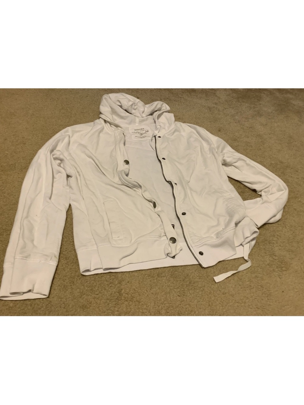 sonoma size xl sweatshirt with hood